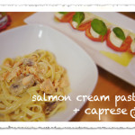 salmon cream pasta
